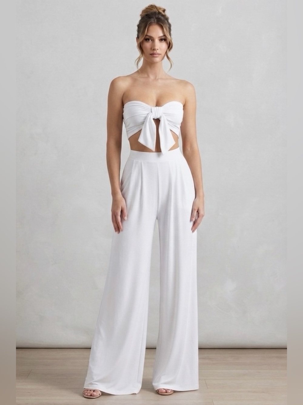 Women’s White Tory Two Piece Set